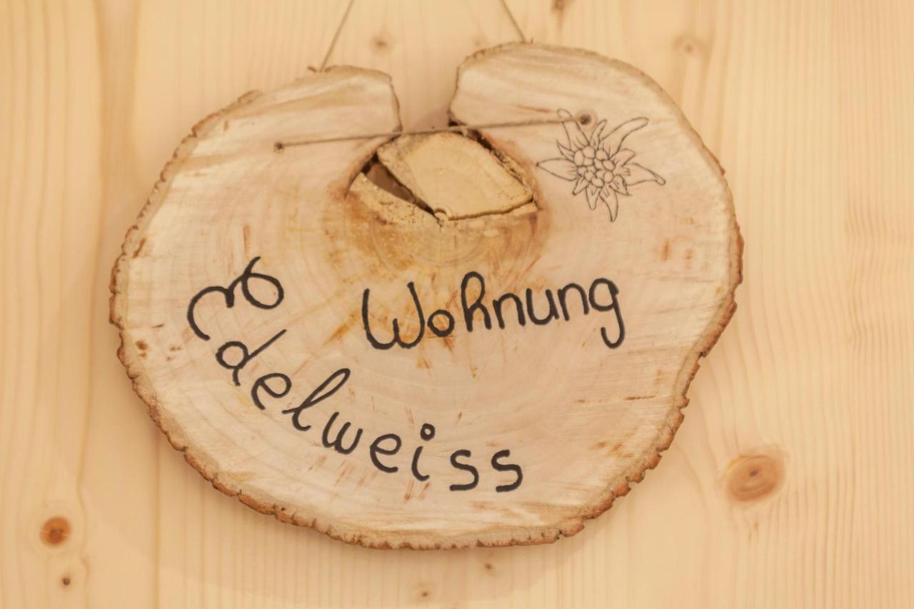 Innergasserhof Ferienwohnung Edelweiss San Martino di Castrozza Eksteriør billede